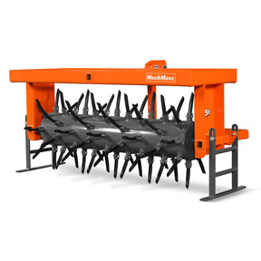50" 3 Point Drum Filled Plug Aerator Fits Cat 1 And 2 Tractors, DLA50