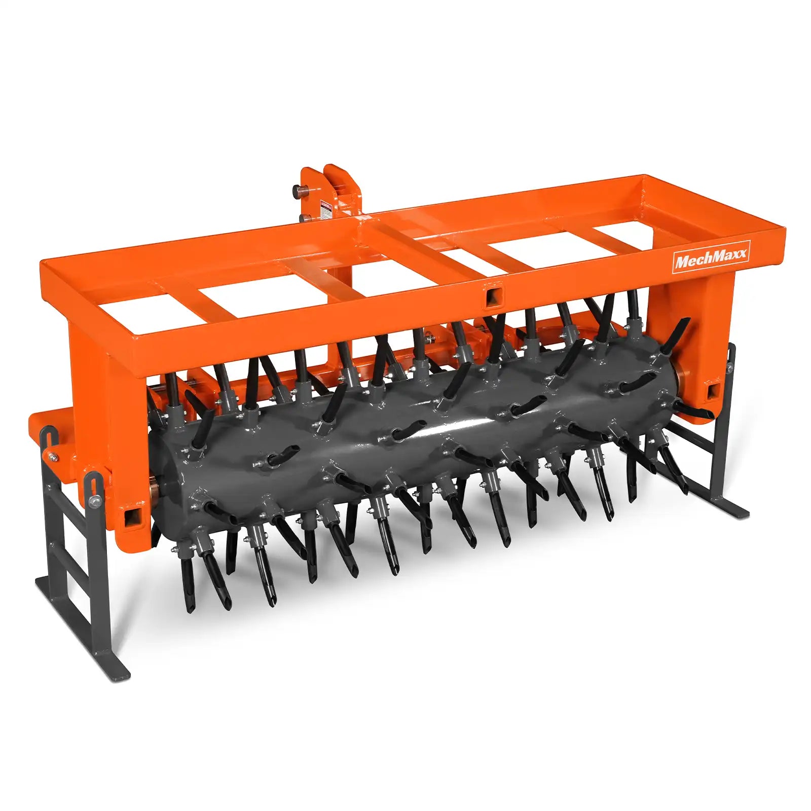 50" 3 Point Drum Filled Plug Aerator Fits Cat 1 And 2 Tractors, DLA50