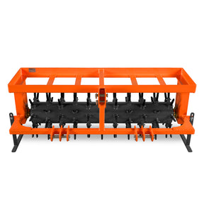 62" 3 Point Drum Filled Plug Aerator Fits Cat 1 And 2 Tractors, DLA60