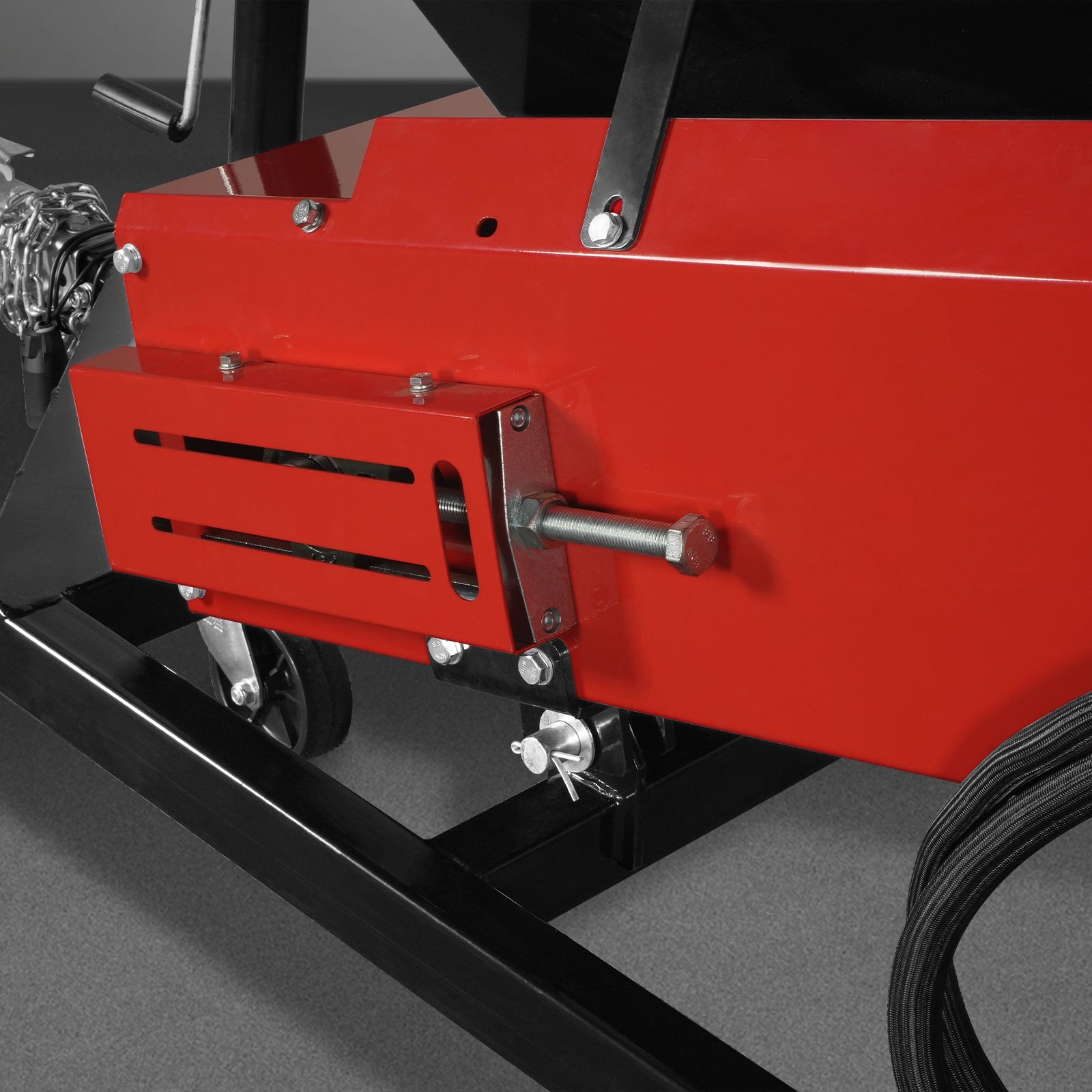 Heavy Duty Firewood Conveyor, 9HP 270cc Gasoline Powered Max. 180" Lift Height, 276'' Length, 24" Width, HC2320