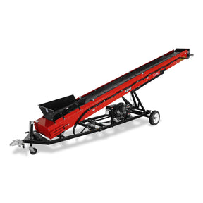Heavy Duty Firewood Conveyor, 9HP 270cc Gasoline Powered Max. 180" Lift Height, 276'' Length, 24" Width, HC2320