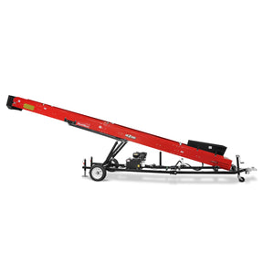 Heavy Duty Firewood Conveyor, 9HP 270cc Gasoline Powered Max. 180" Lift Height, 276'' Length, 24" Width, HC2320