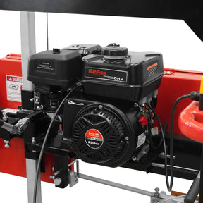 22" Portable Sawmill, 224cc  7HP Gasoline Engine, 20" Board Width, 13' Track Length , SM22