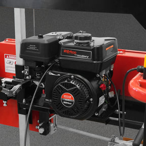22" Portable Sawmill, 224cc  7HP Gasoline Engine, 20" Board Width, 13' Track Length , SM22