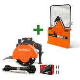 3-Point PTO Stump Grinder & Forestry Log Skidding Winch Combo,SG24 & FW8800