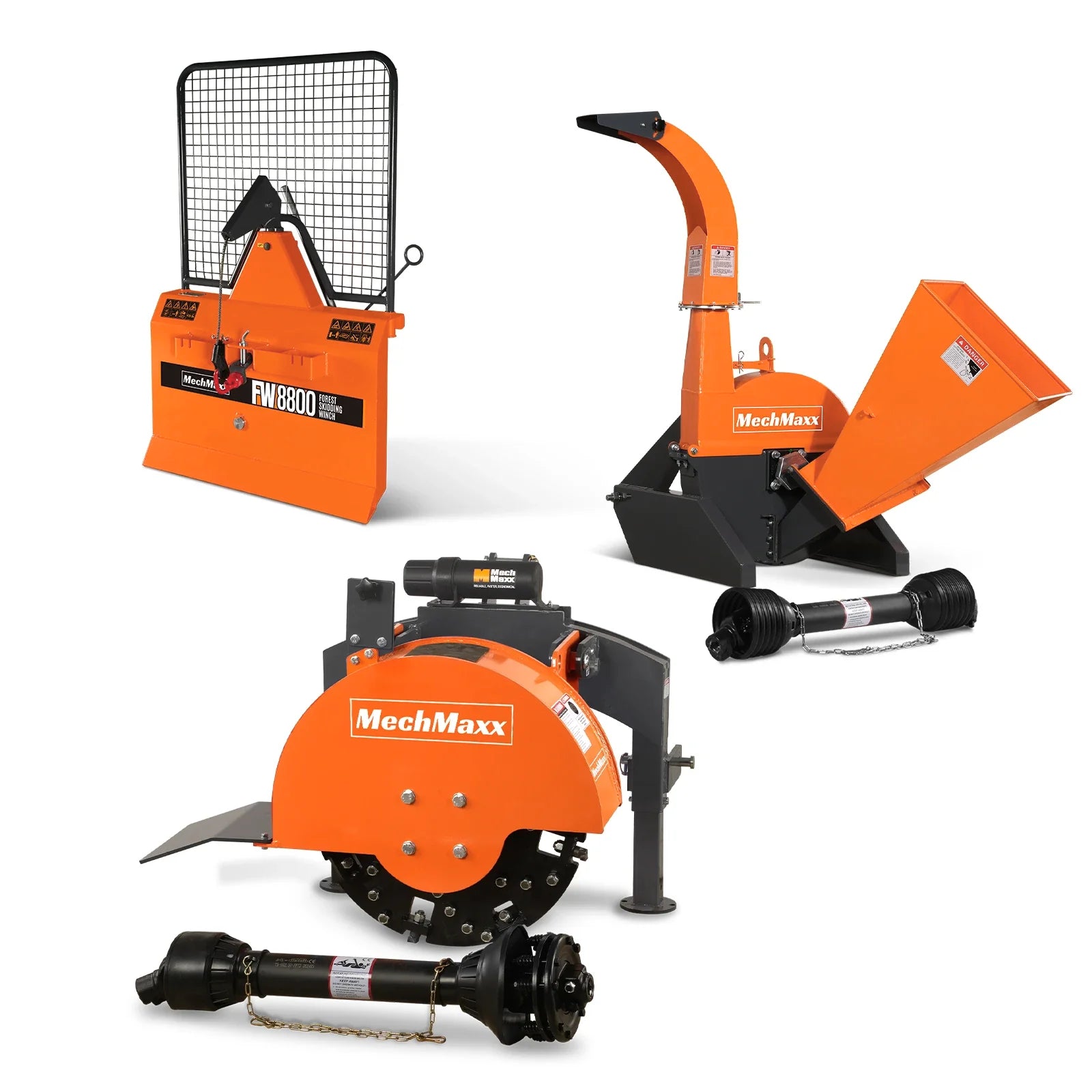 3-Point PTO Stump Grinder & 4
