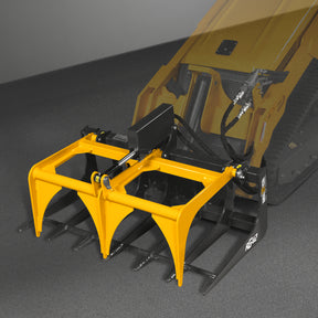 42” Mini Skid Steer Skeleton Grapple Attachment,  24” Arm Opening, 2000 lb Weight Capacity