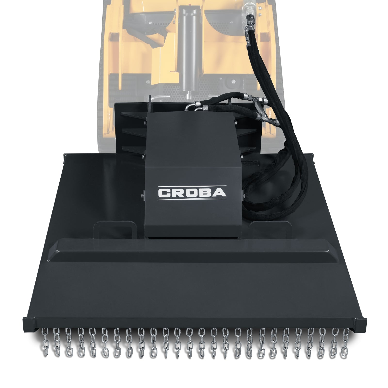42'' Mini Skid Steer Brush Cutter,Hydraulic Motor