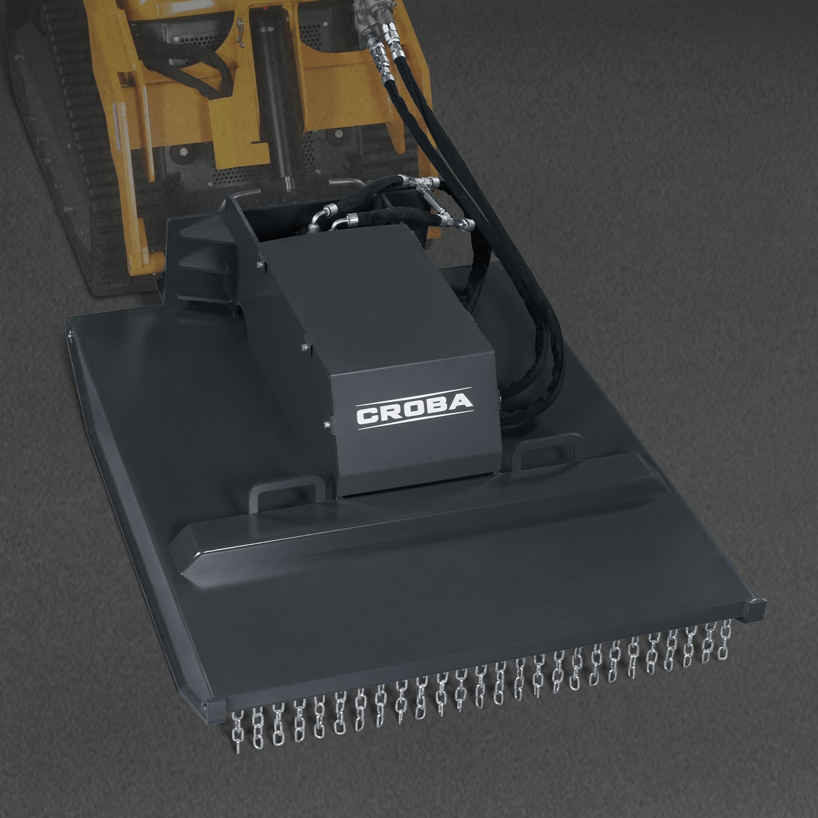 42'' Mini Skid Steer Brush Cutter,Hydraulic Motor