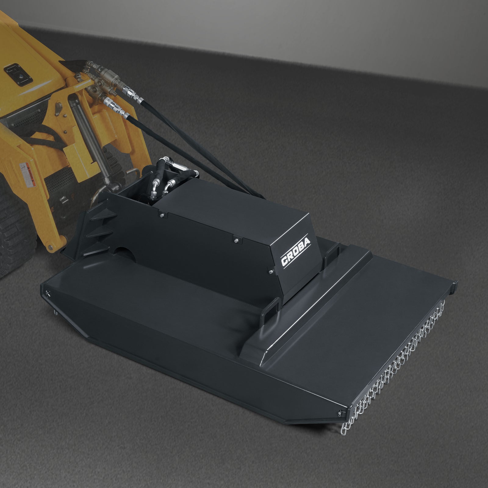 42'' Mini Skid Steer Brush Cutter,Hydraulic Motor