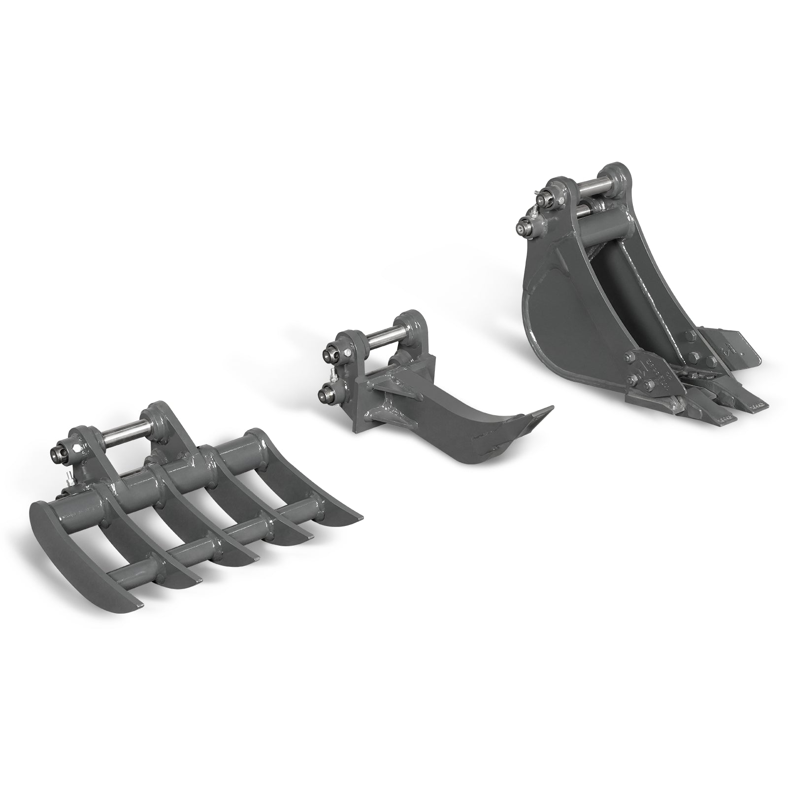Attachment Set for Mini Compact Excavator MEC17 (SKU: 150533; 150534）