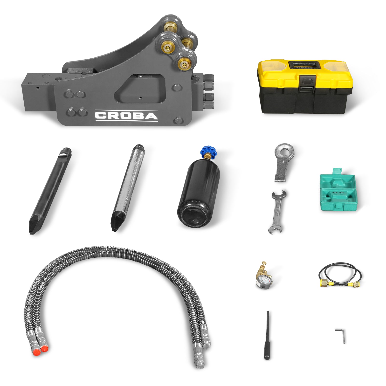 Breaker Hammer for Mini Compact Excavator MEC17 (SKU: 150533; 150534）