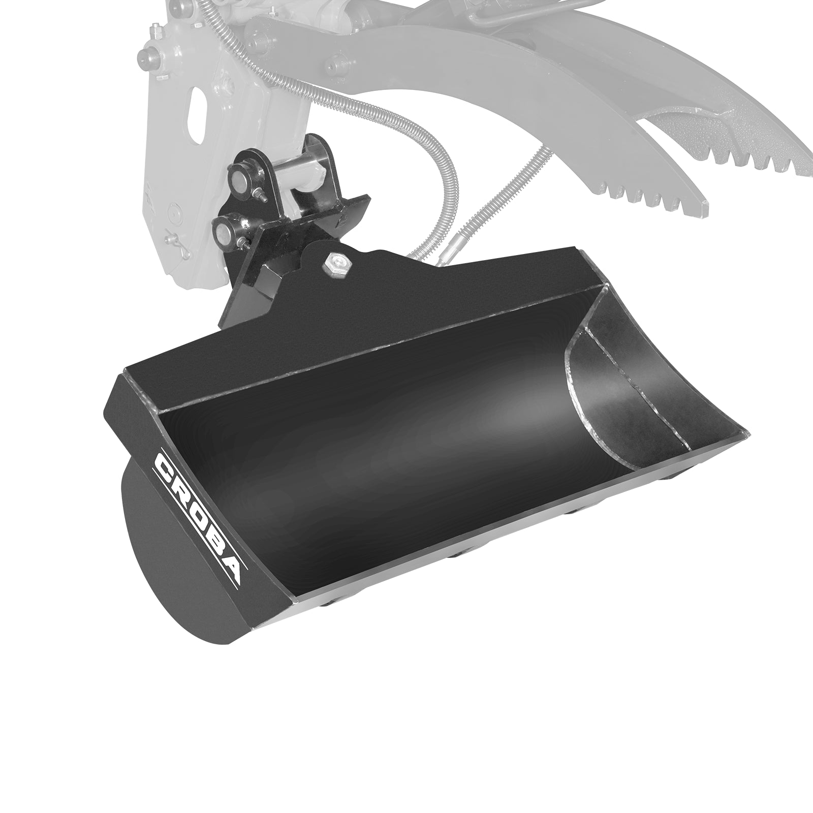 Tilting Bucket for Mini Compact Excavator MEC17, MEC17PRO (SKU: 150533; 150534）