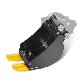 5-Piece Mini Excavator Attachment Set for Mini Compact Excavator (SKU: 150536)