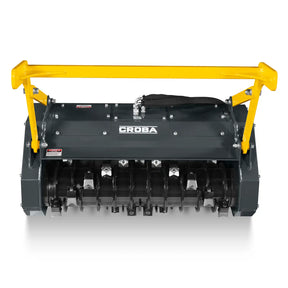 37"Mini Skid Steer Drum Forestry Mulcher Attachment, Hydraulic Flow Range 11 To 16 GPM,MCH37