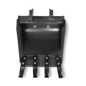 15in Wide Backhoe Bucket, 4-Carbon Steel Teeth, (for SKU: 150162; 150163; 150164）