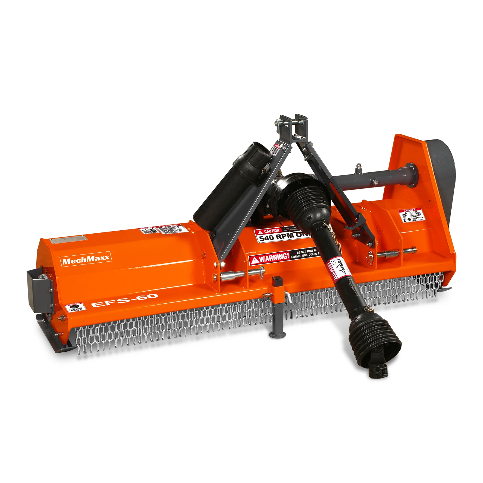 Mechmaxx-60'' Standard Duty Flail Mower 3 Point 15-35hp EFS60 Mechmaxx-60'' Standard Duty Flail Mower 3 Point 15-35hp EFS60