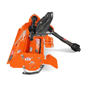 48in Rotary Tiller, 3 Point Hitch Cat.1, Chain Drive, PTO Shaft Included with Shear Bolt, 18–35 HP, LRT48