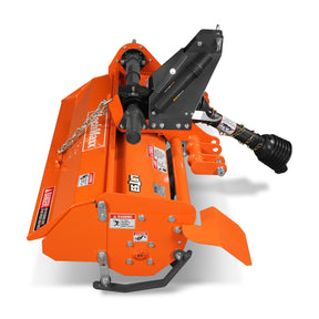 53 in Rotary Tiller, 3 Point Hitch Cat.1, Chain Drive, PTO Shaft Included with Shear Bolt, 18–35 HP, LRT53