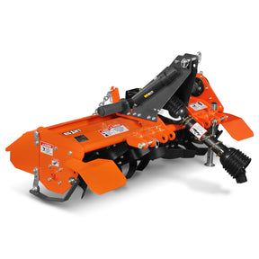 53 in Rotary Tiller, 3 Point Hitch Cat.1, Chain Drive, PTO Shaft Included with Shear Bolt, 18–35 HP, LRT53