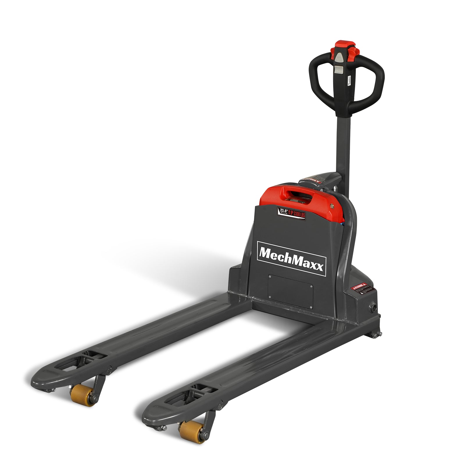 Lithium Full Electric Pallet Jack Truck 3300lbs Capacity 48'' x 27'' Fork, LPT33