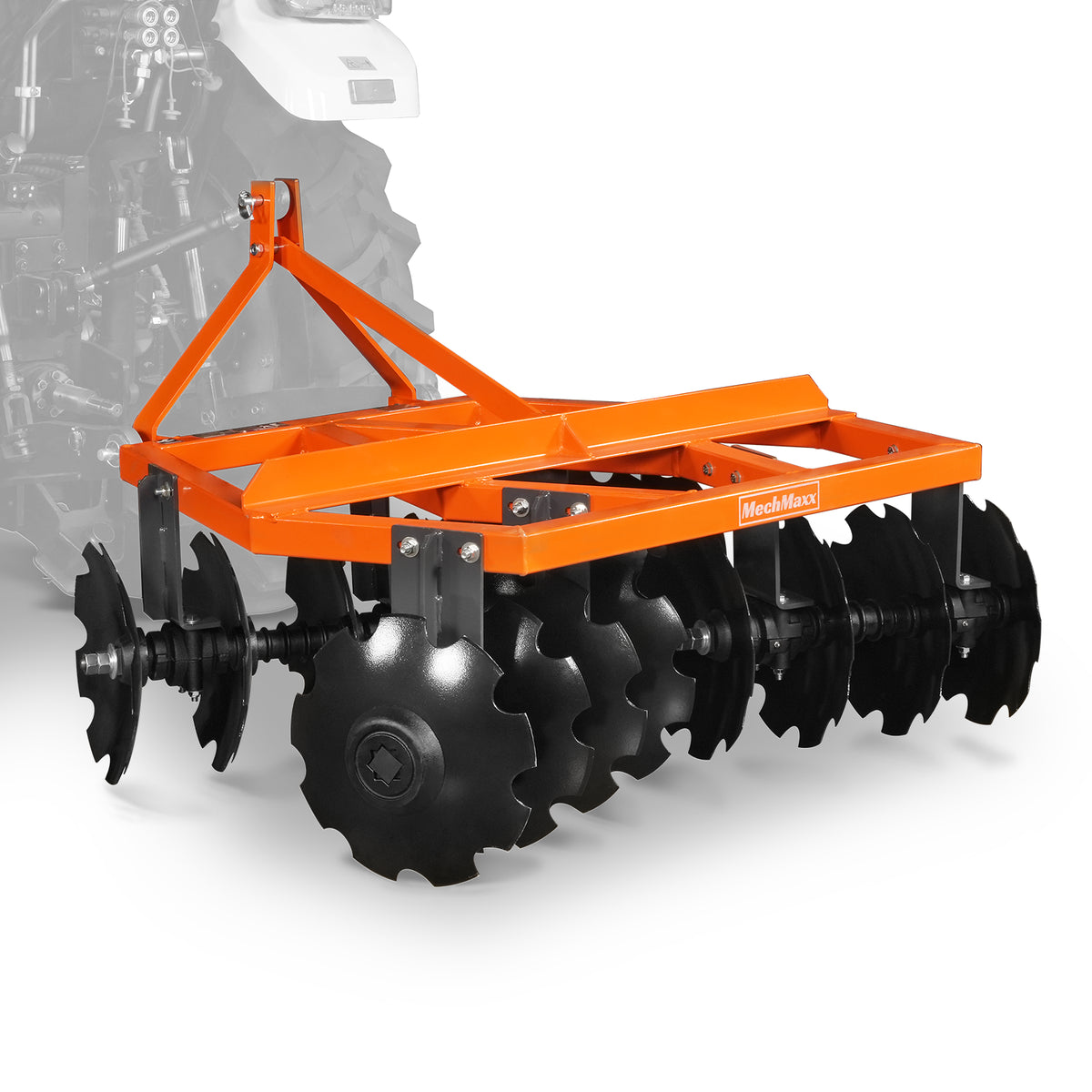 60" Tractor Notched Disc Harrow Disc Plow 3 Point Hitch, DH60