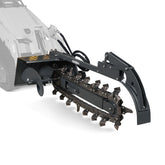 20'' Cutting Depth Mini Skid Steer Trencher