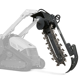 20'' Cutting Depth Mini Skid Steer Trencher