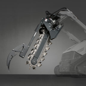 20'' Cutting Depth Mini Skid Steer Trencher