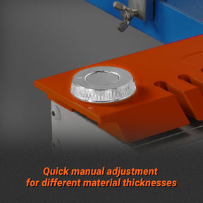 24'' Industrial Magnetic Pan and BOX Heavy Duty Sheet Metal Brake 20 Gauge Capacity Shear Press Brake, MSMB650E