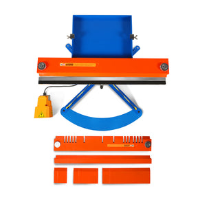 24'' Industrial Magnetic Pan and BOX Heavy Duty Sheet Metal Brake 20 Gauge Capacity Shear Press Brake, MSMB650E