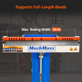 24'' Industrial Magnetic Pan and BOX Heavy Duty Sheet Metal Brake 20 Gauge Capacity Shear Press Brake, MSMB650E