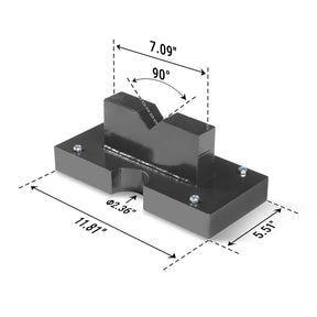 ( 1 Pack / 2 Pcs ) Press Plates for 75T Shop Press (for SKU: 200063, 200064)