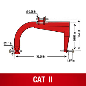 8FT 3-Point Disc Mower, 6 Disc, 50-100HP Tractor, Cat.2, DM8