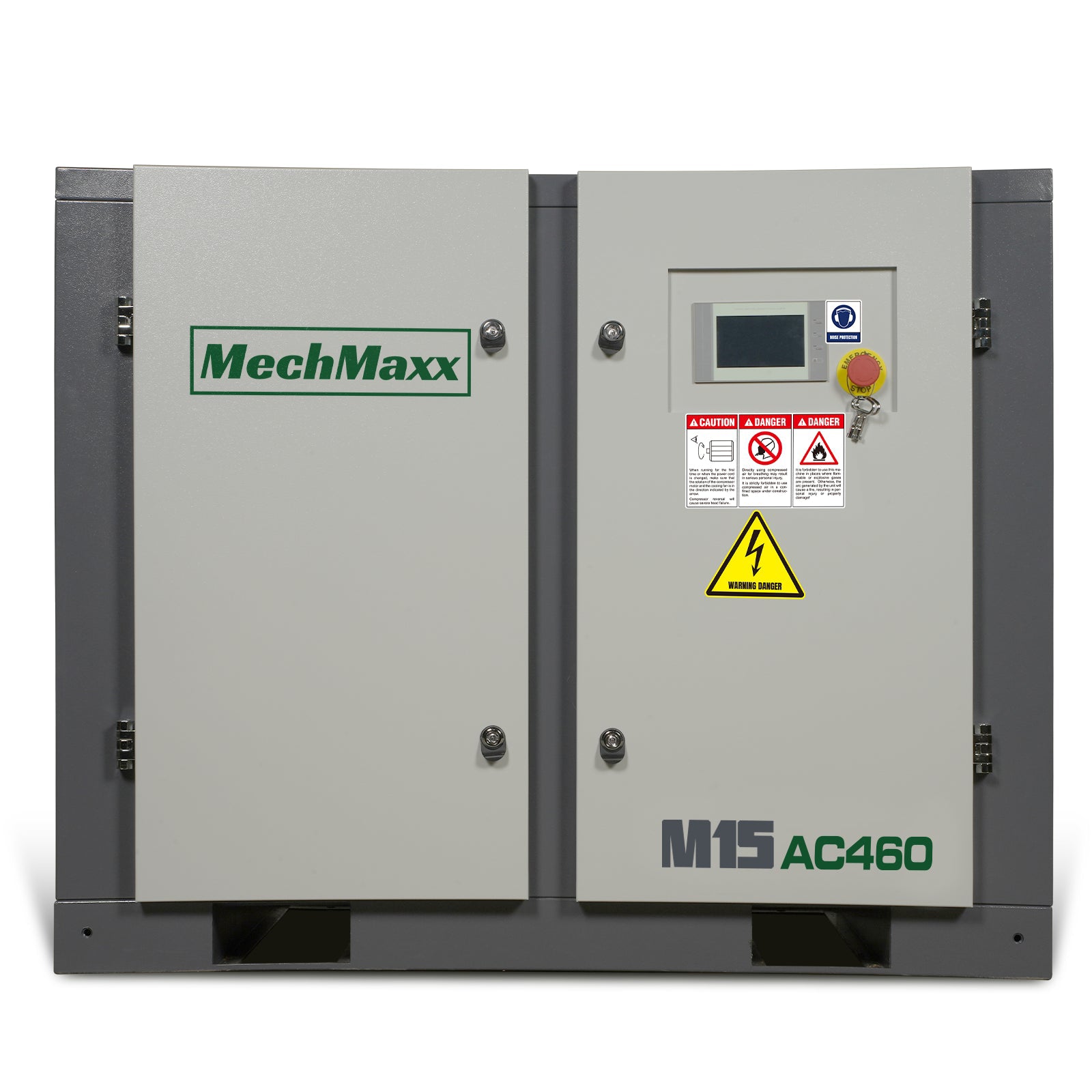 15HP Rotary Screw Air Compressor – 45 CFM, 116 PSI, 460V 3-Phase | Industrial-Grade