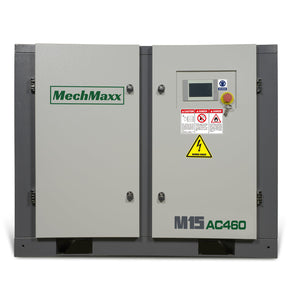 15HP Rotary Screw Air Compressor – 45 CFM, 116 PSI, 460V 3-Phase | Industrial-Grade