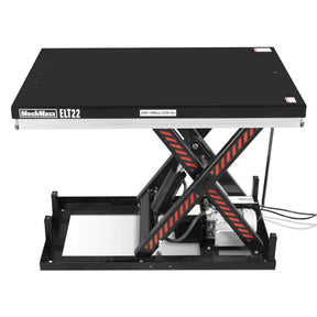 2200lb Capacity Stationary Electric Hydraulic Lift Table , 51.2” x 32.3”Platform, 39.4”Lift Height ,UL Certified Motor, ELT22