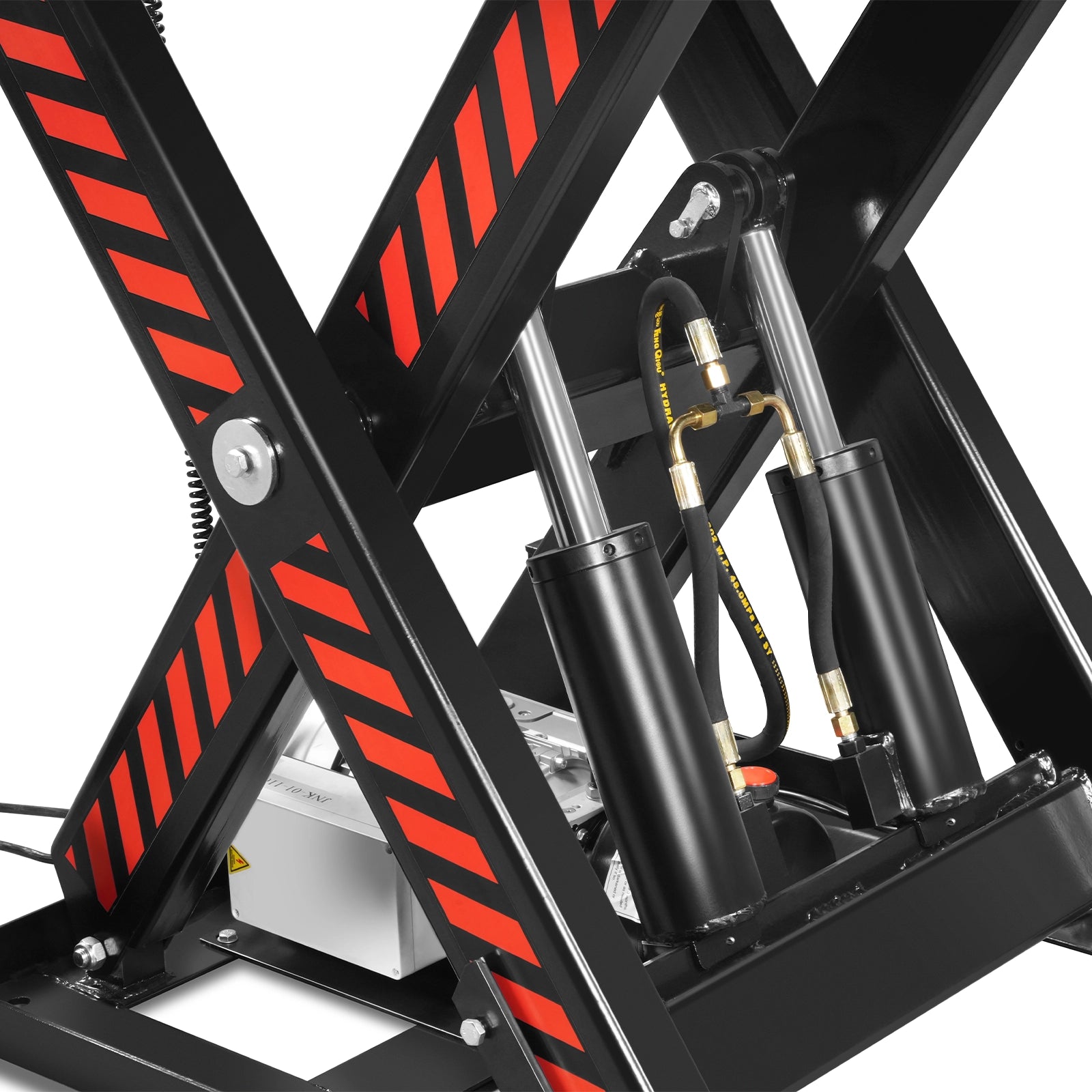 4400lbs Capacity Stationary Powered Hydraulic Lift Table, 51.2” x 33.5” Platform, 41.3” Lift Height, UL Certified Moto, ELT44