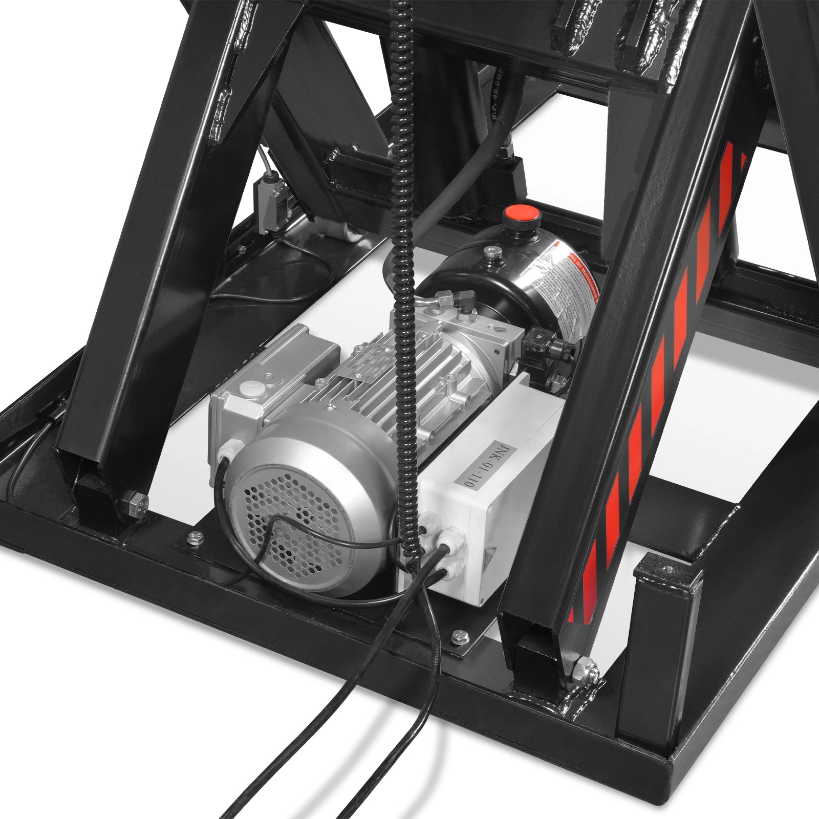 4400lbs Capacity Stationary Powered Hydraulic Lift Table, 51.2” x 33.5” Platform, 41.3” Lift Height, UL Certified Moto, ELT44