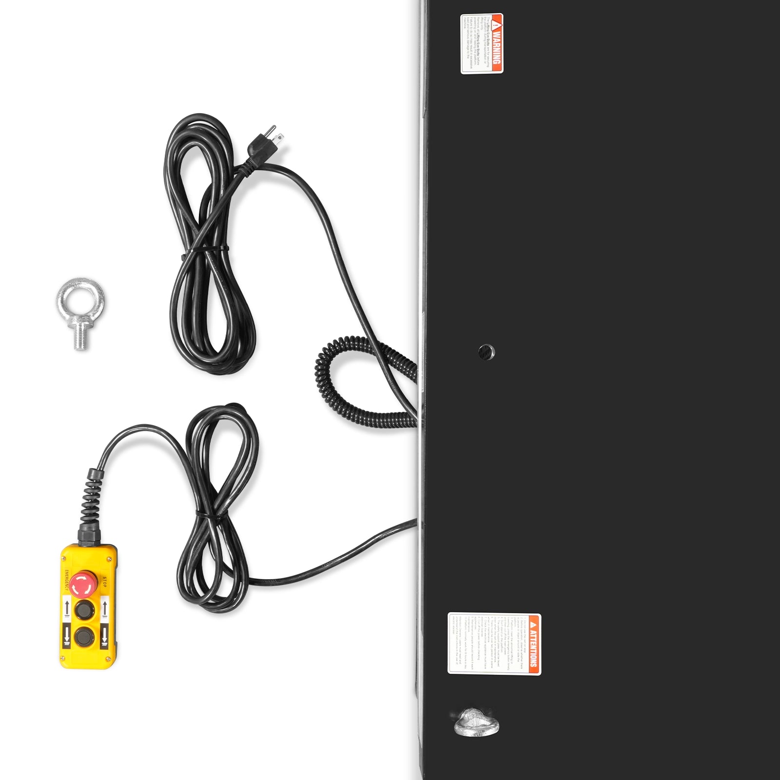 4400lbs Capacity Stationary Powered Hydraulic Lift Table, 51.2” x 33.5” Platform, 41.3” Lift Height, UL Certified Moto, ELT44