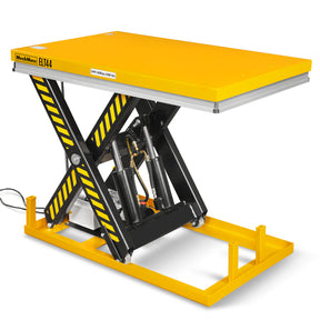 4400lbs Capacity Stationary Powered Hydraulic Lift Table, 51.2” x 33.5” Platform, 41.3” Lift Height, UL Certified Moto, ELT44