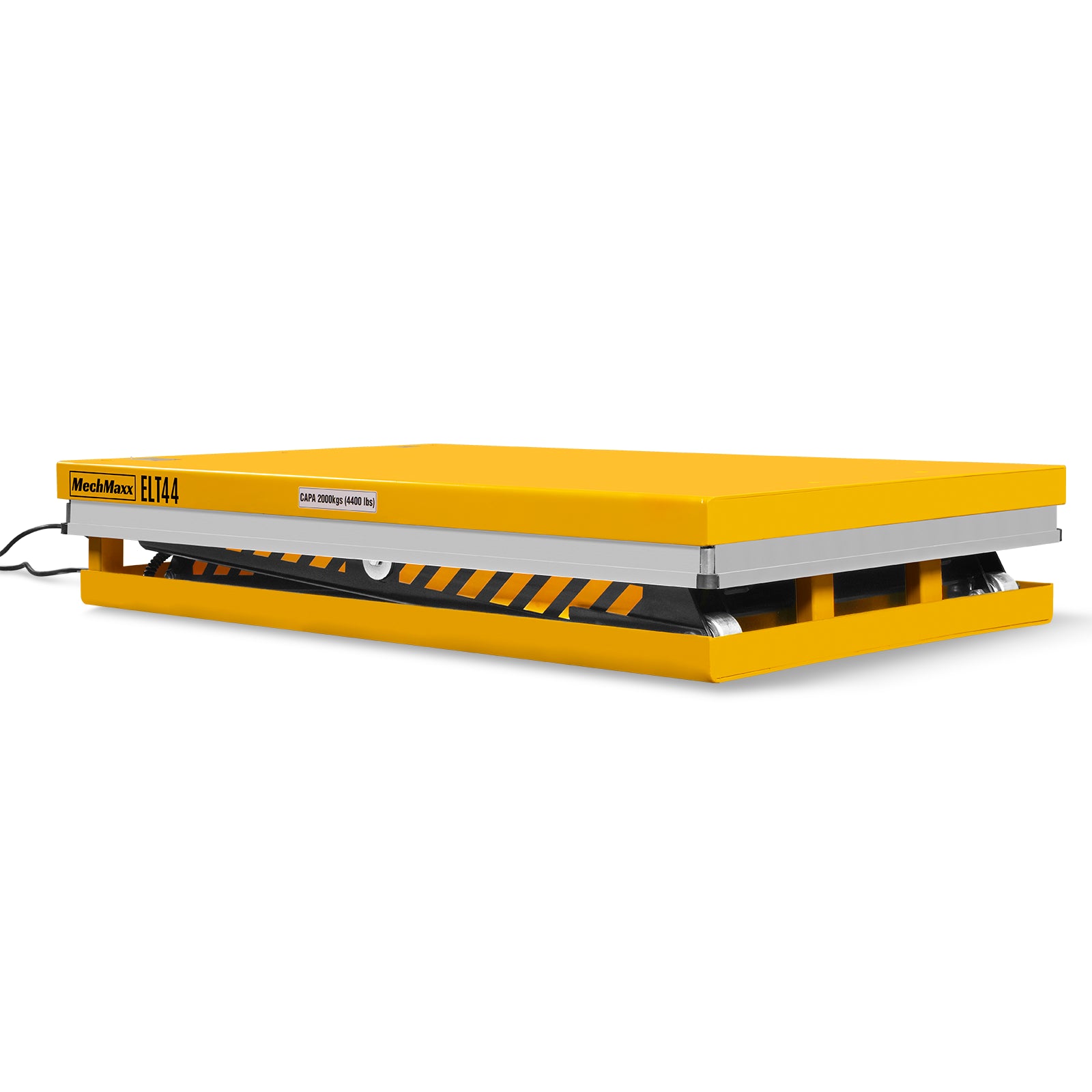 4400lbs Capacity Stationary Powered Hydraulic Lift Table, 51.2” x 33.5” Platform, 41.3” Lift Height, UL Certified Moto, ELT44