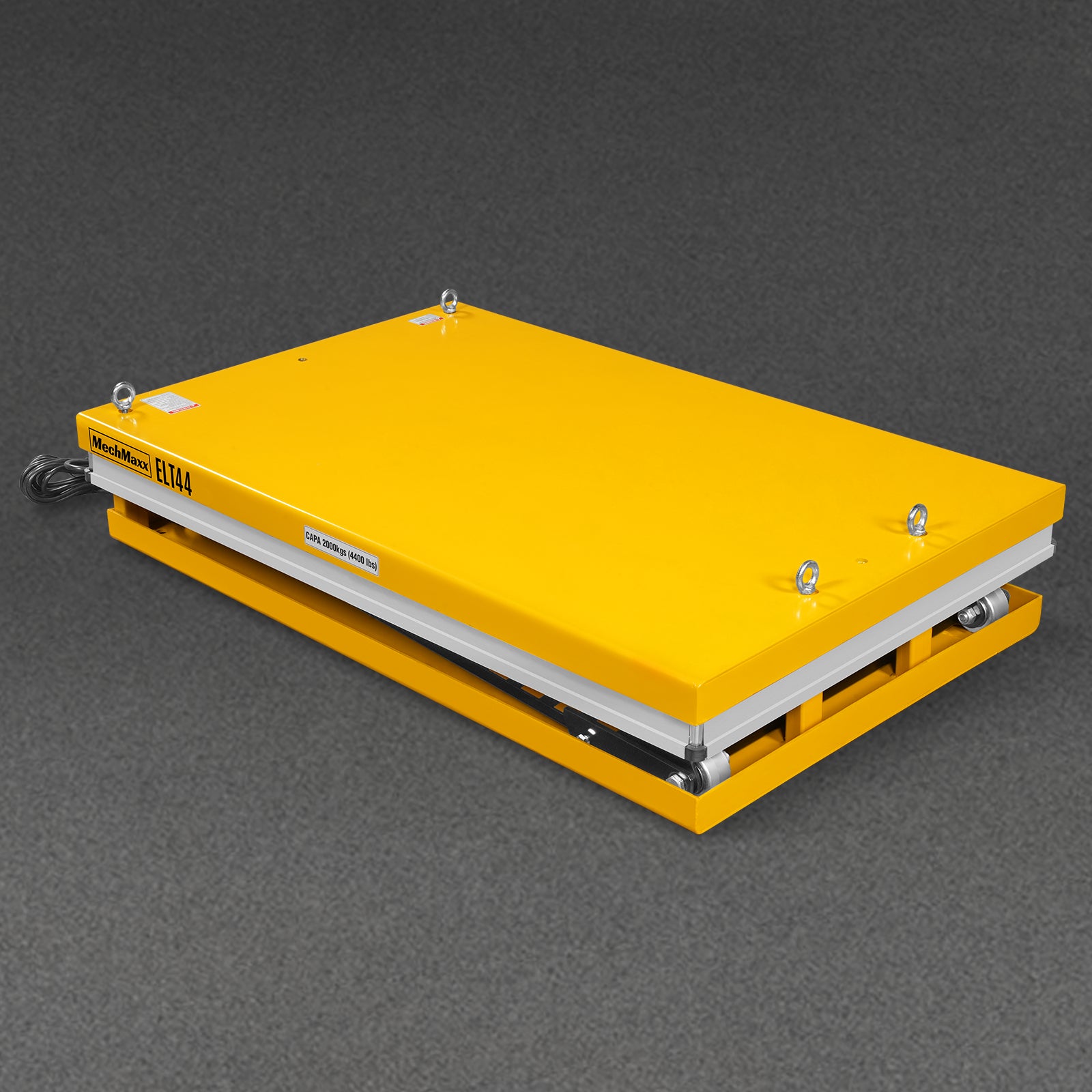 4400lbs Capacity Stationary Powered Hydraulic Lift Table, 51.2” x 33.5” Platform, 41.3” Lift Height, UL Certified Moto, ELT44