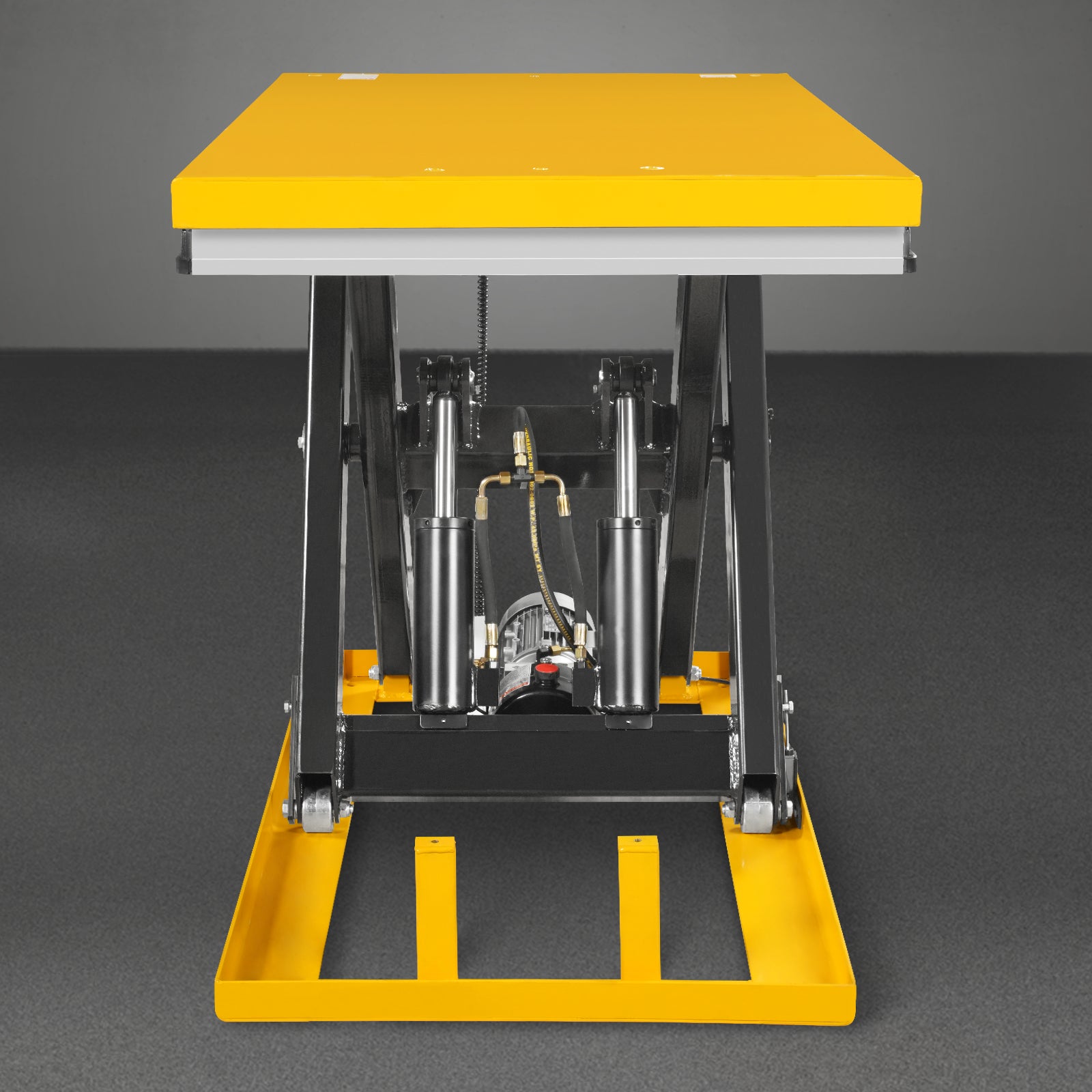 4400lbs Capacity Stationary Powered Hydraulic Lift Table, 51.2” x 33.5” Platform, 41.3” Lift Height, UL Certified Moto, ELT44