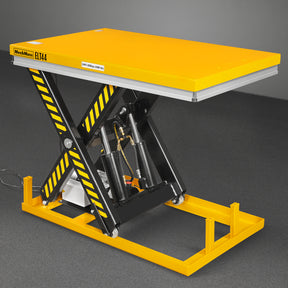 4400lbs Capacity Stationary Powered Hydraulic Lift Table, 51.2” x 33.5” Platform, 41.3” Lift Height, UL Certified Moto, ELT44