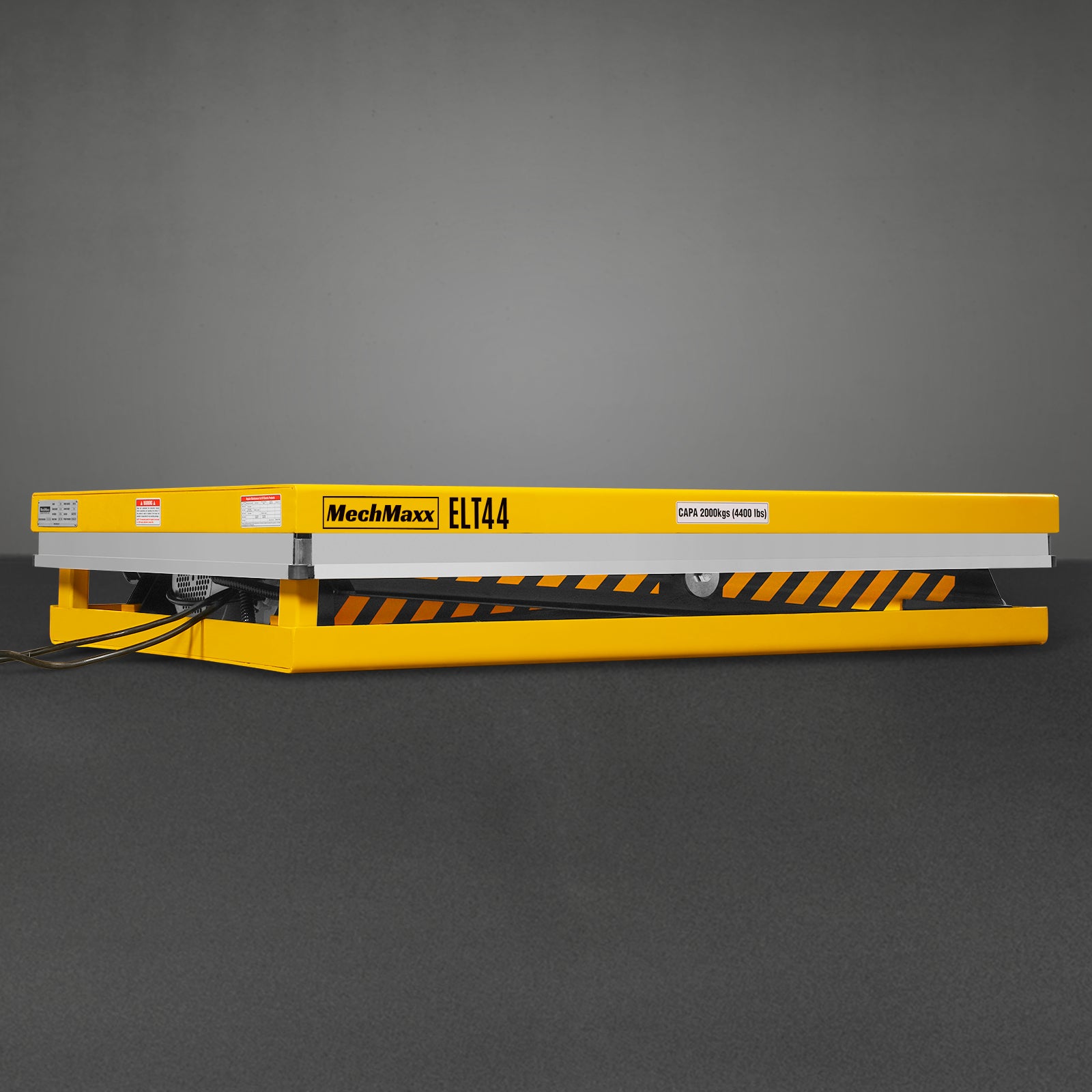 4400lbs Capacity Stationary Powered Hydraulic Lift Table, 51.2” x 33.5” Platform, 41.3” Lift Height, UL Certified Moto, ELT44