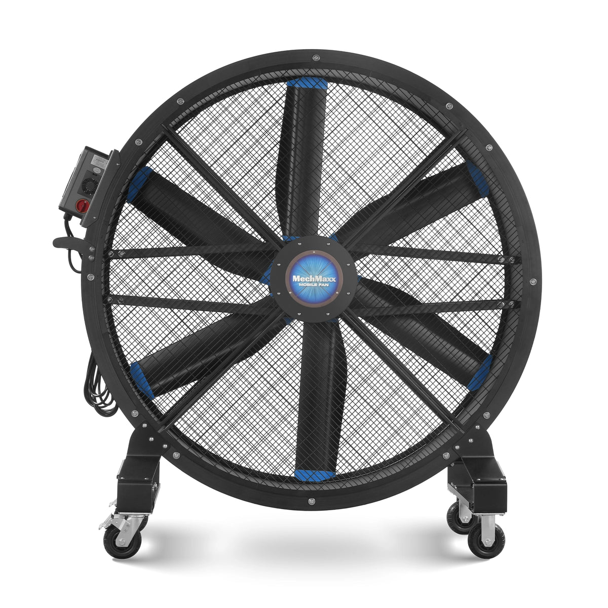 59" Portable Industrial Fan with High-Efficiency PMSM Motor,Mobile High Volume Floor Fan for Warehouse,Workshop & Gym