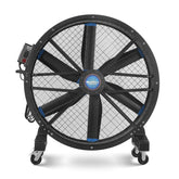 59" Portable Industrial Fan with Variable High-Efficiency PMSM Motor,Mobile High Volume Floor Fan for Warehouse,Workshop & Gym