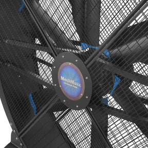 59" Portable Industrial Fan with Variable High-Efficiency PMSM Motor,Mobile High Volume Floor Fan for Warehouse,Workshop & Gym