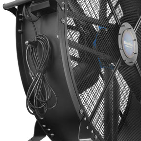 59" Portable Industrial Fan with Variable High-Efficiency PMSM Motor,Mobile High Volume Floor Fan for Warehouse,Workshop & Gym